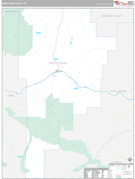 Sweet Grass County, MT Digital Map Premium Style